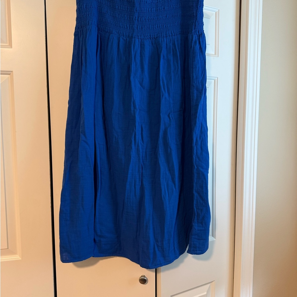 Old Navy Electric Blue Maxi Skirt // XL